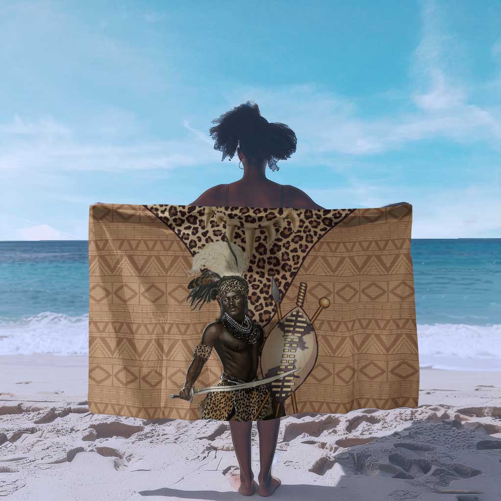South Africa Zulu People Sarong Zulu Warrior - African Pattern LT15