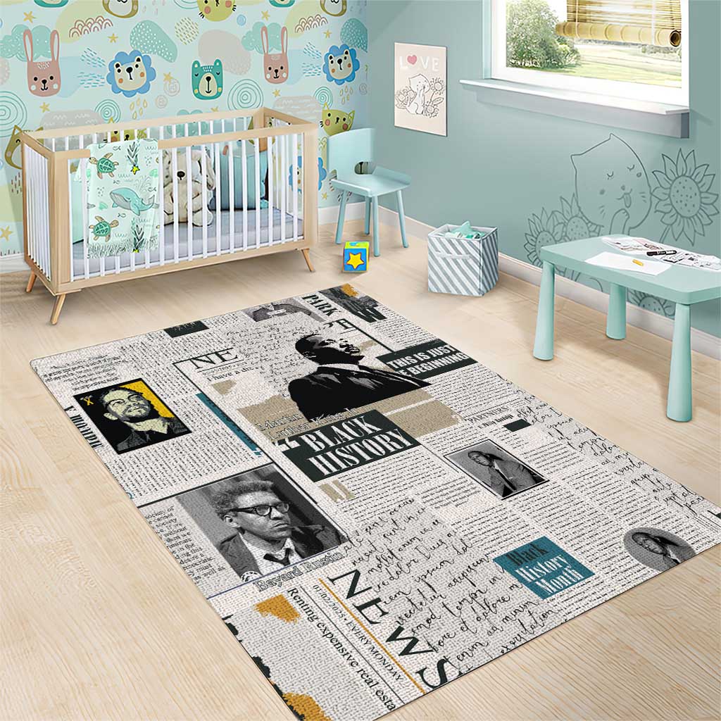 Civil Rights Leaders Area Rug African-American History Month LT15