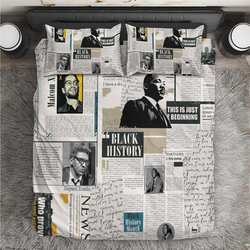 Civil Rights Leaders Bedding Set African-American History Month LT15