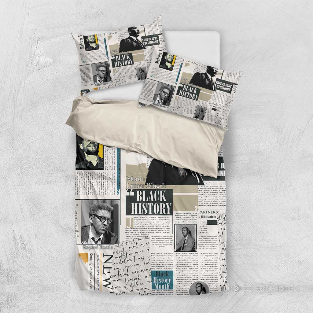 Civil Rights Leaders Bedding Set African-American History Month LT15