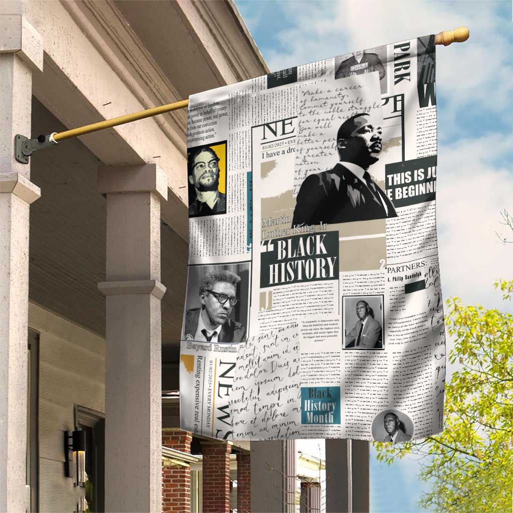 Civil Rights Leaders Garden Flag African-American History Month LT15