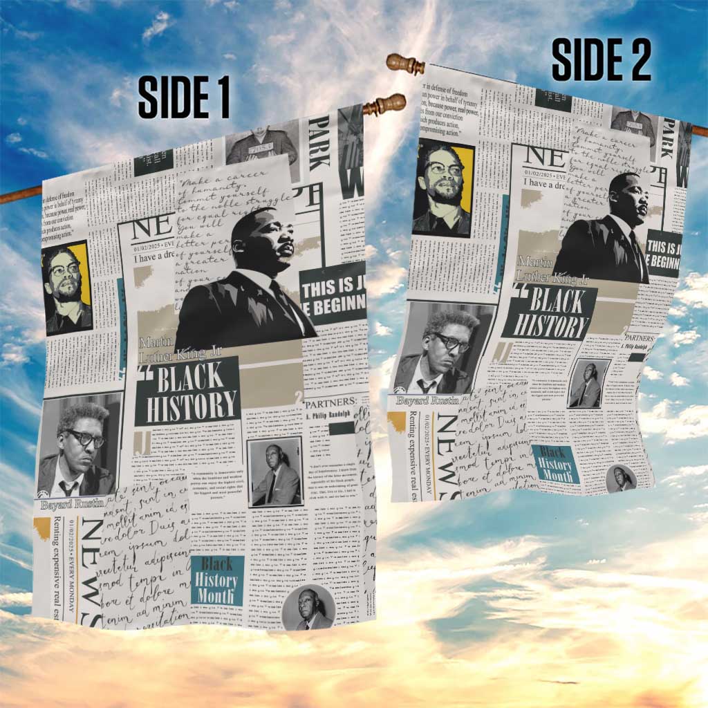 Civil Rights Leaders Garden Flag African-American History Month LT15