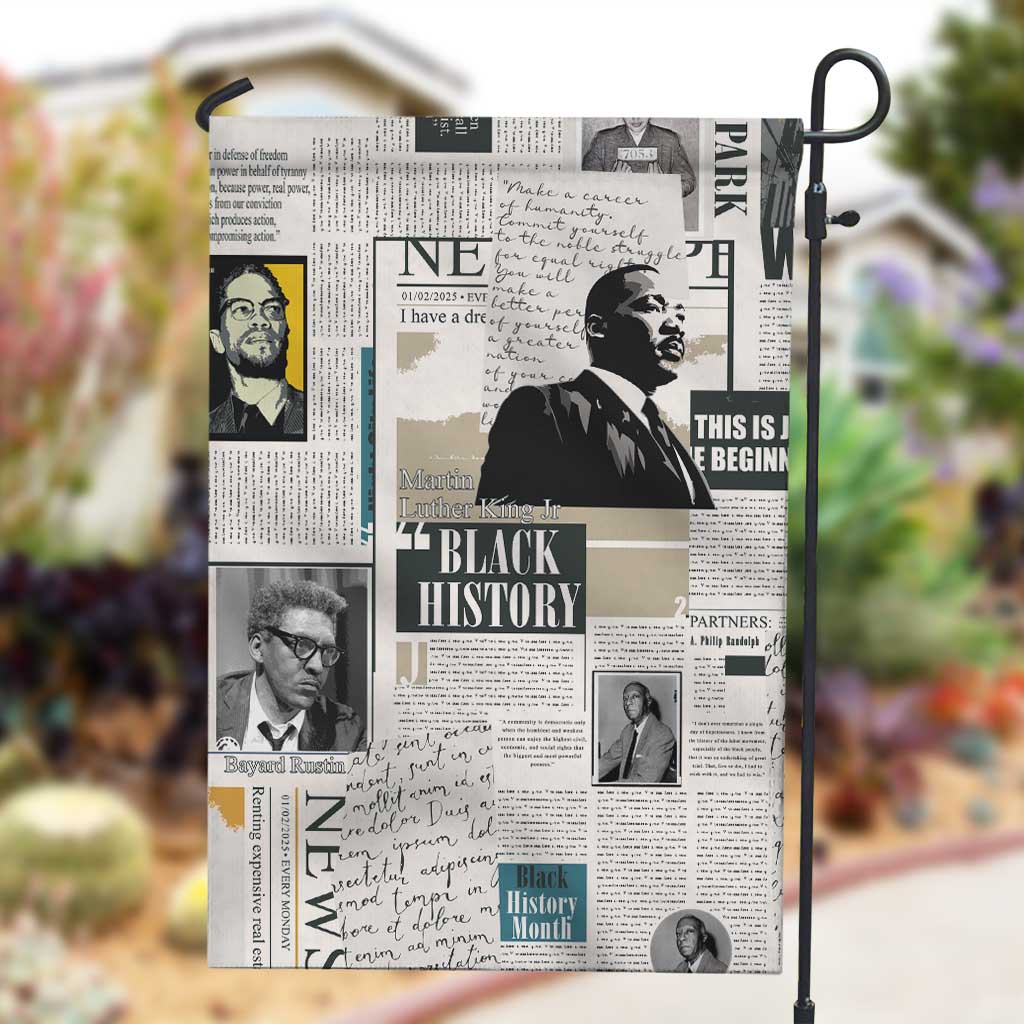 Civil Rights Leaders Garden Flag African-American History Month LT15