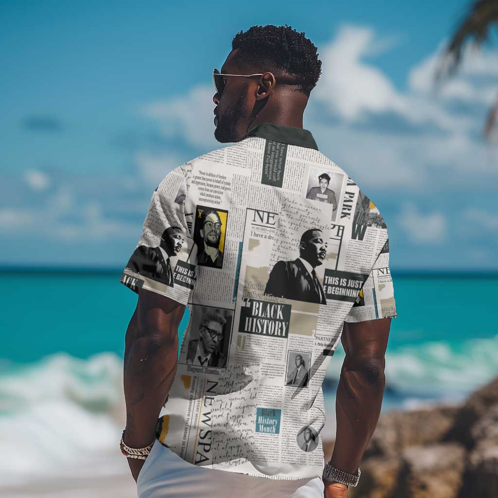 Civil Rights Leaders Hawaiian Shirt African-American History Month LT15