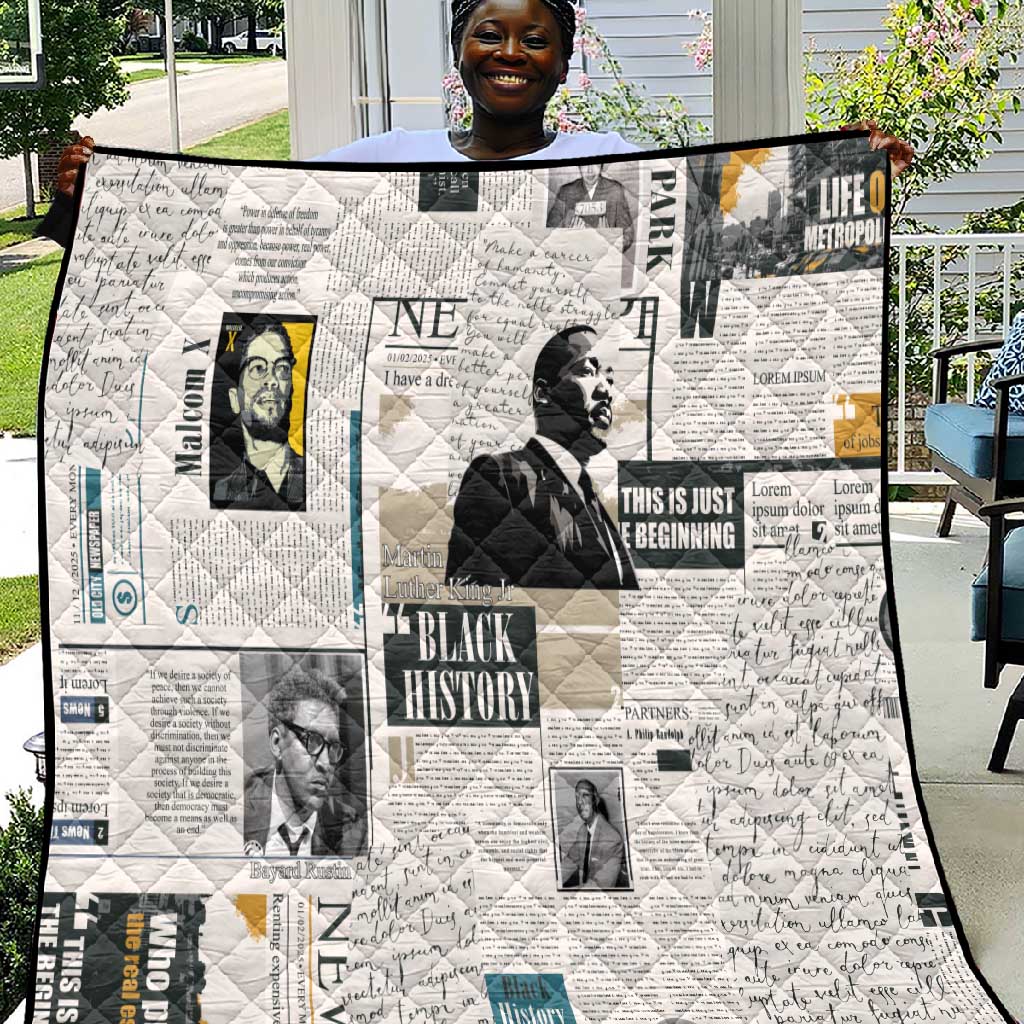 Civil Rights Leaders Quilt African-American History Month LT15