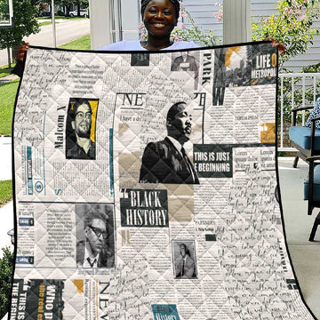Civil Rights Leaders Quilt African-American History Month LT15