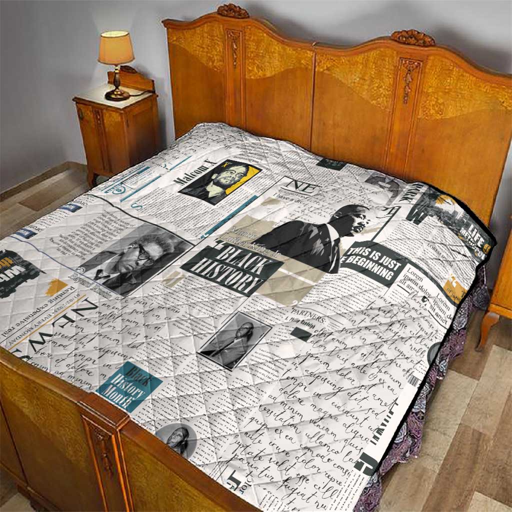 Civil Rights Leaders Quilt African-American History Month LT15