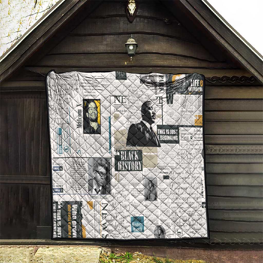 Civil Rights Leaders Quilt African-American History Month LT15