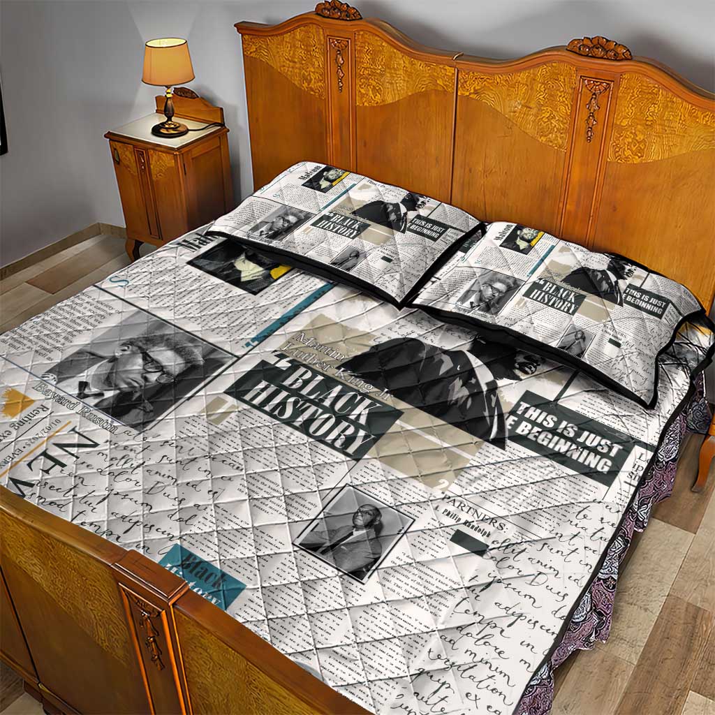 Civil Rights Leaders Quilt Bed Set African-American History Month LT15