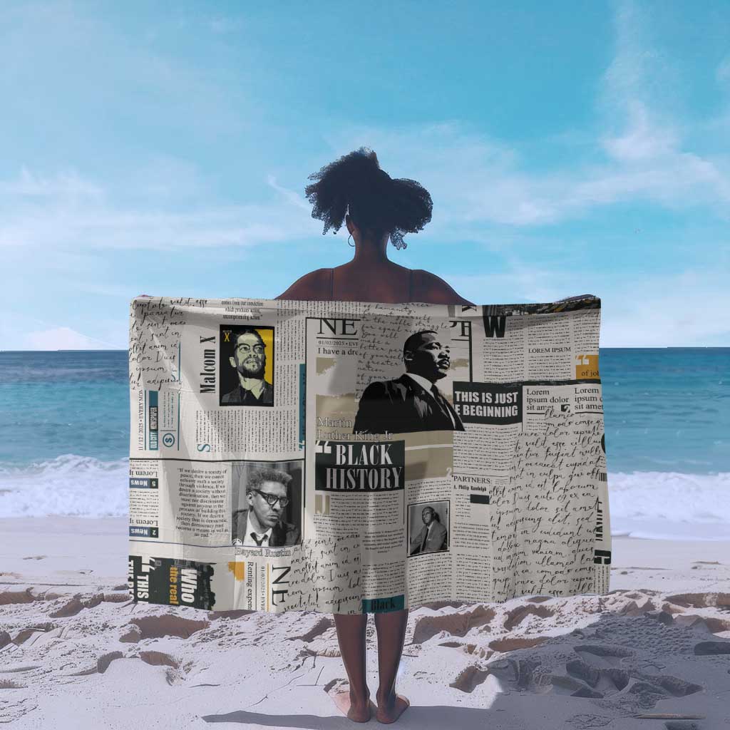 Civil Rights Leaders Sarong African-American History Month LT15