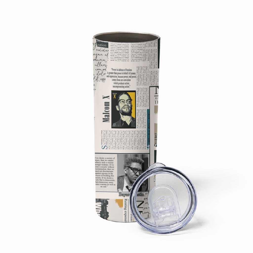 Civil Rights Leaders Skinny Tumbler African-American History Month LT15