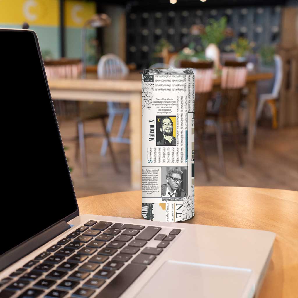 Civil Rights Leaders Skinny Tumbler African-American History Month LT15