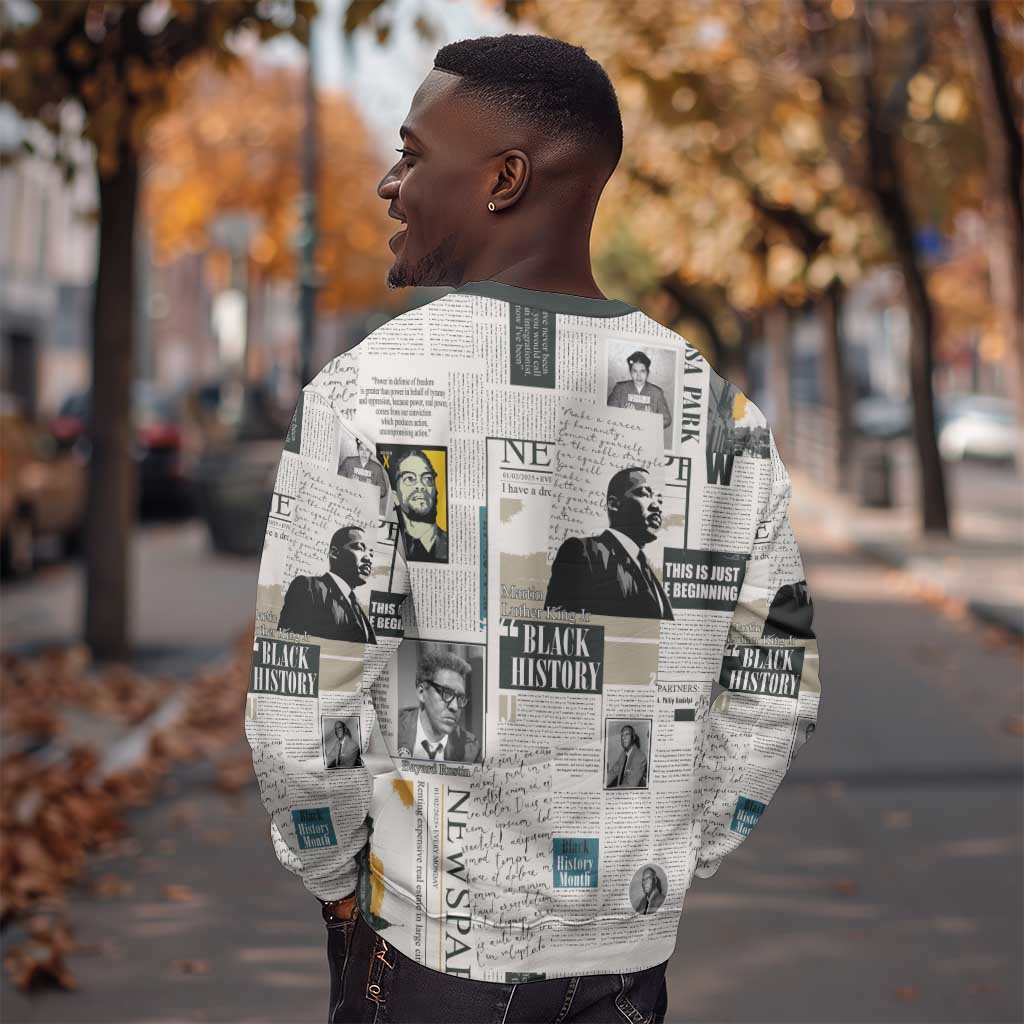 Civil Rights Leaders Sweatshirt African-American History Month LT15