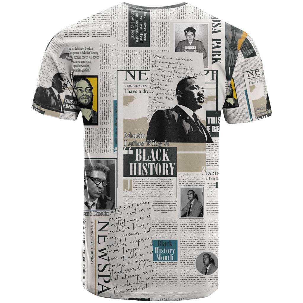 Civil Rights Leaders T shirt African-American History Month LT15