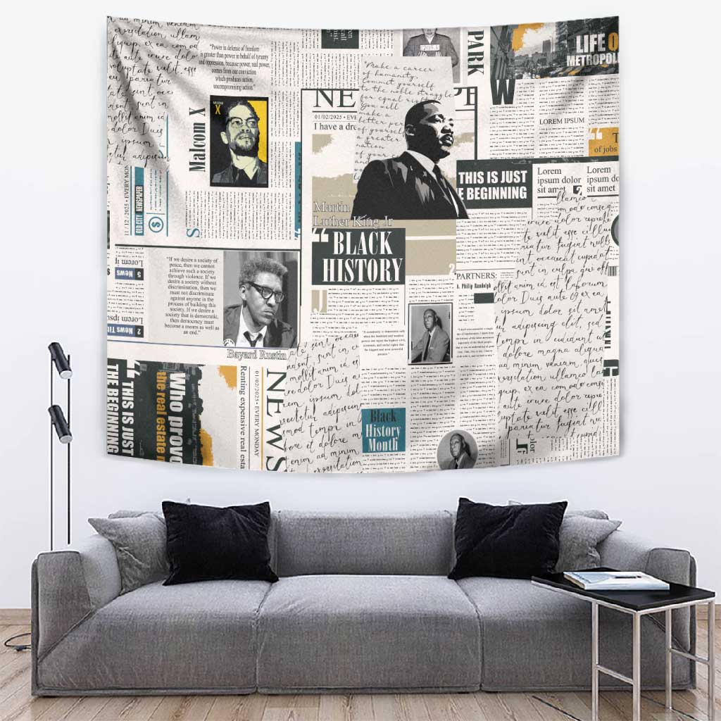 Civil Rights Leaders Tapestry African-American History Month LT15
