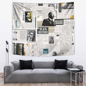Civil Rights Leaders Tapestry African-American History Month LT15