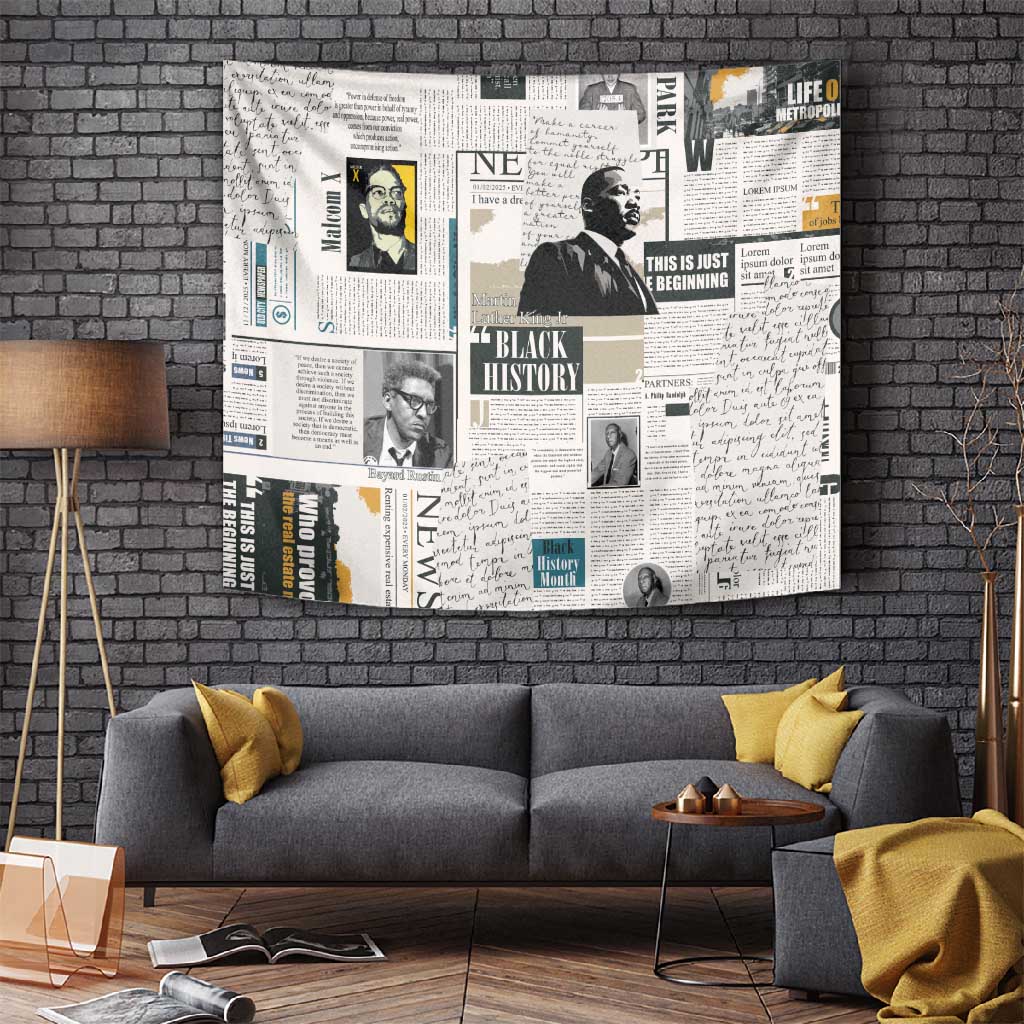 Civil Rights Leaders Tapestry African-American History Month LT15