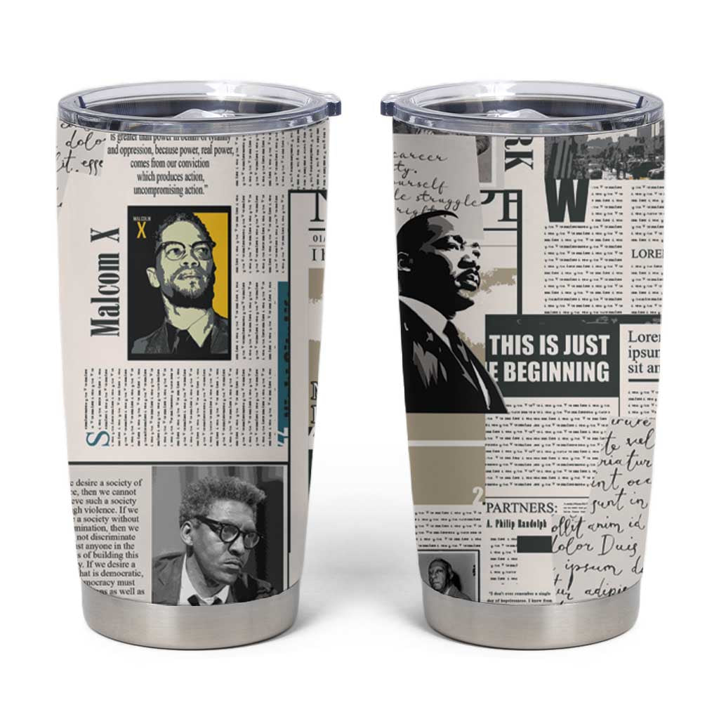 Civil Rights Leaders Tumbler Cup African-American History Month LT15