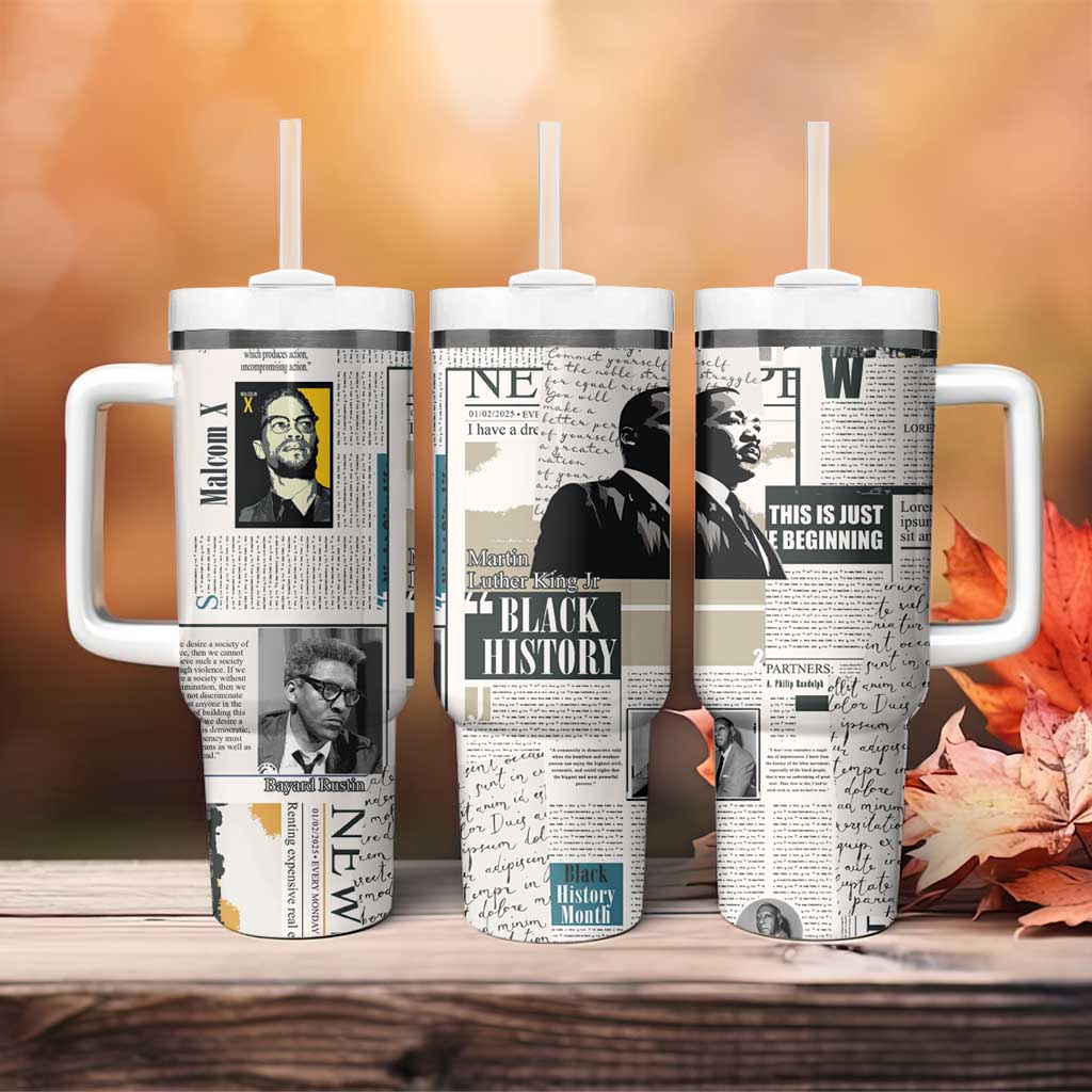 Civil Rights Leaders Tumbler With Handle African-American History Month LT15
