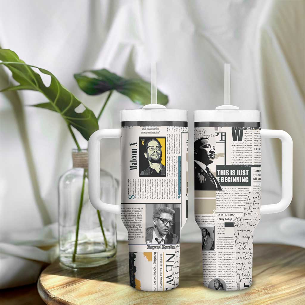 Civil Rights Leaders Tumbler With Handle African-American History Month LT15