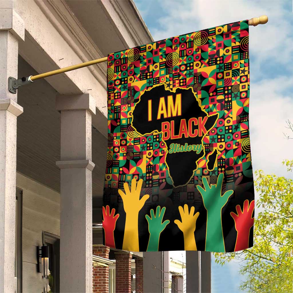 Black History Month Garden Flag I'm Black And I'm Proud LT15