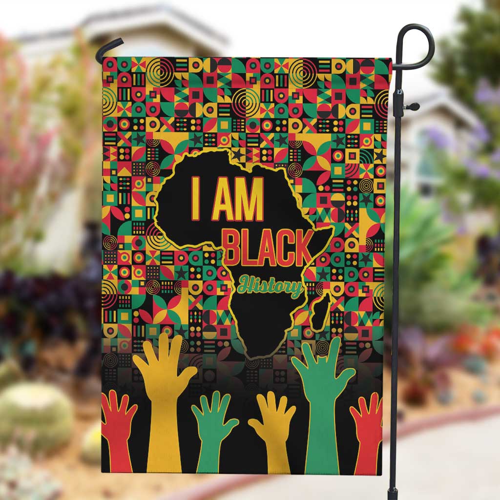 Black History Month Garden Flag I'm Black And I'm Proud LT15