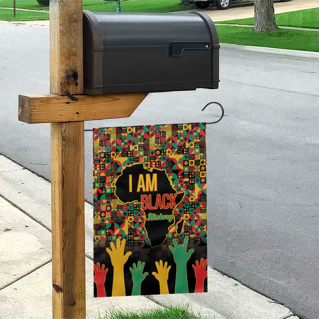 Black History Month Garden Flag I'm Black And I'm Proud LT15