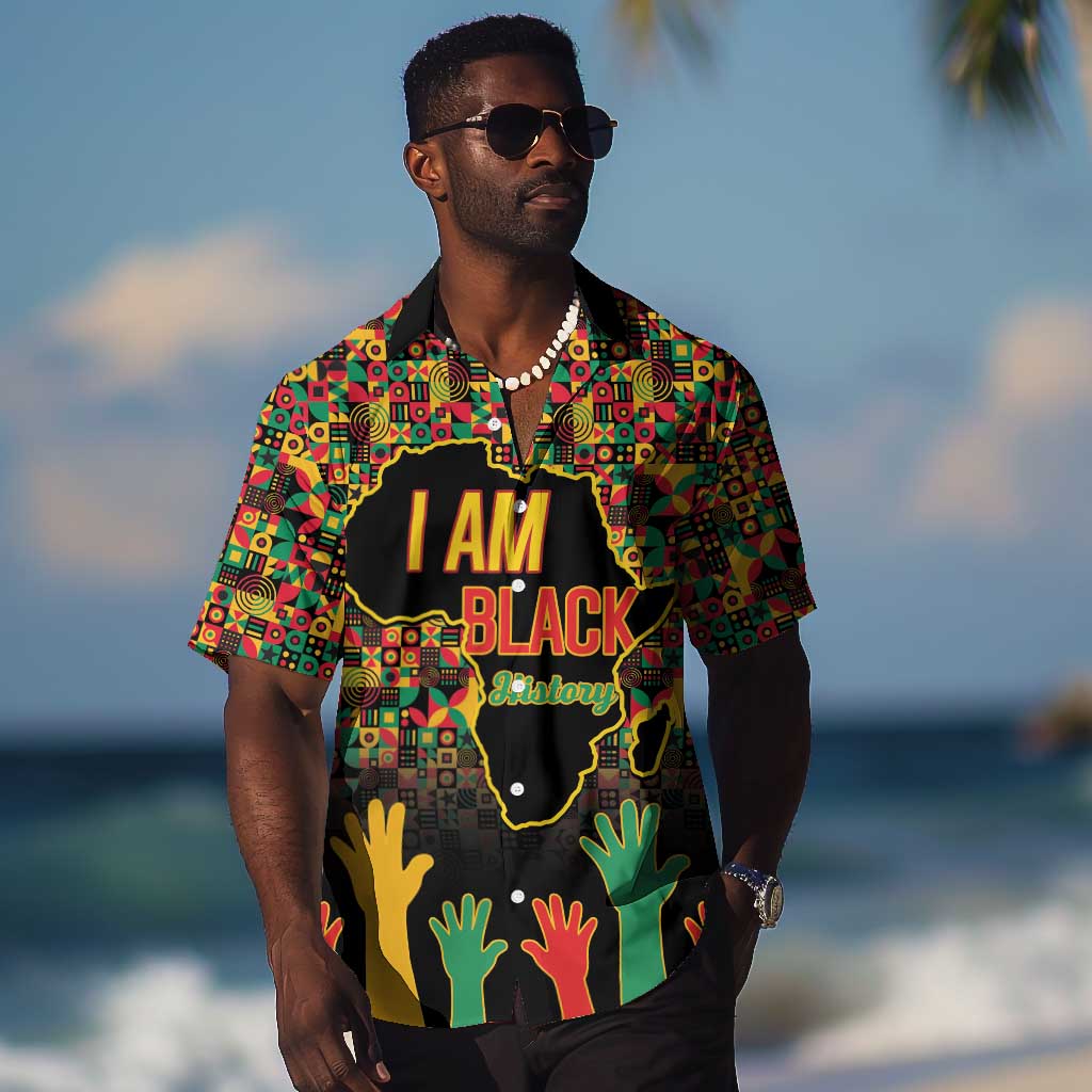 Black History Month Hawaiian Shirt I'm Black And I'm Proud LT15