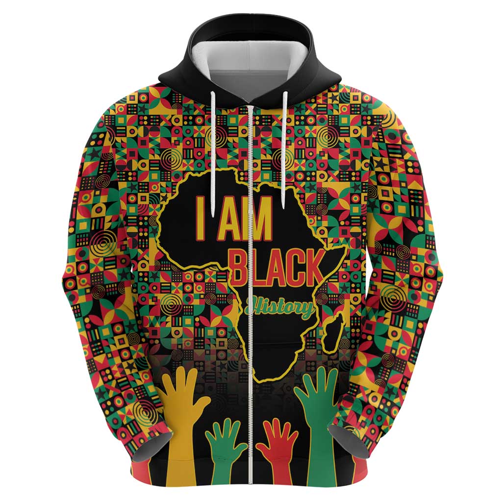 Black History Month Hoodie I Am Black History LT15