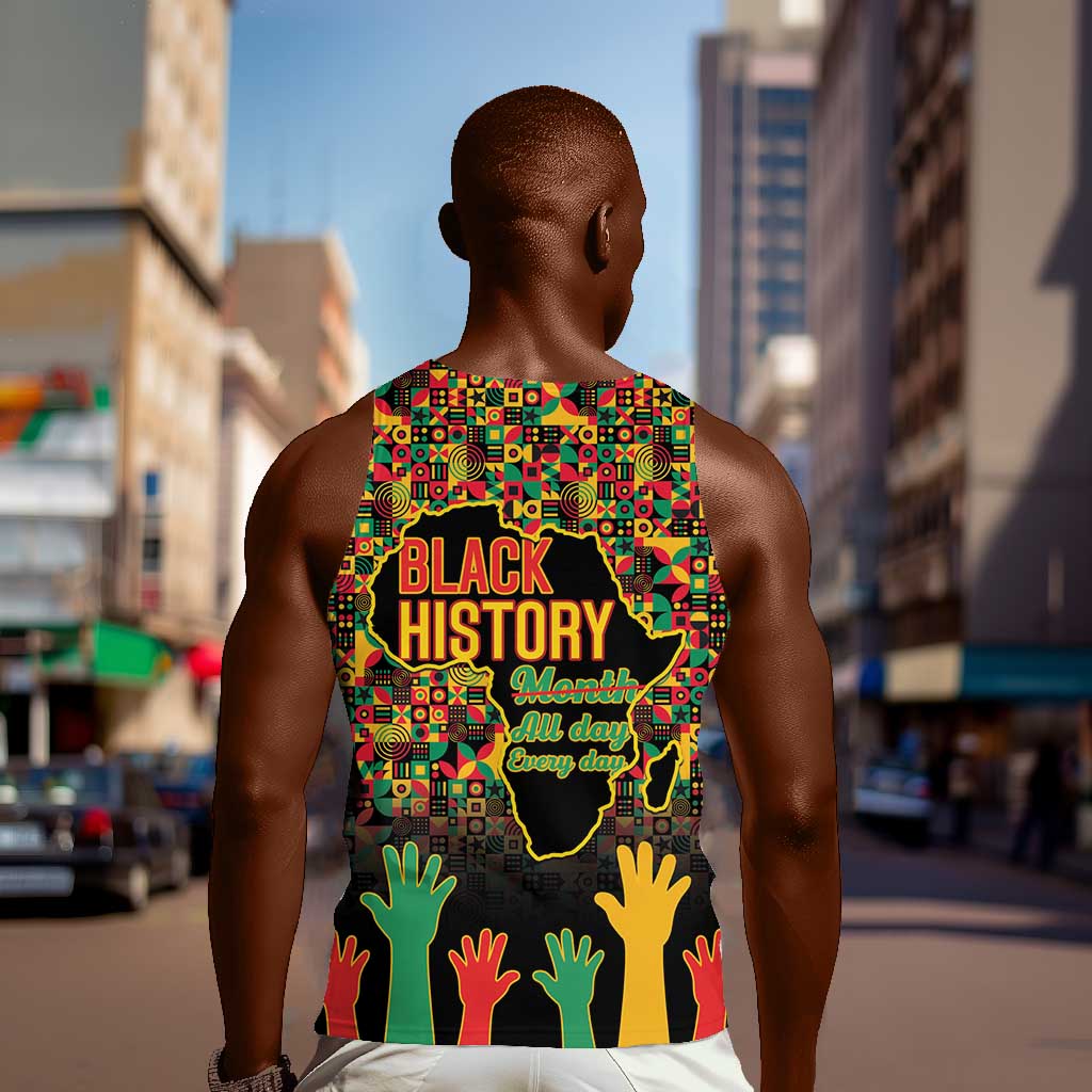 Black History Month Men Tank Top I'm Black And I'm Proud LT15