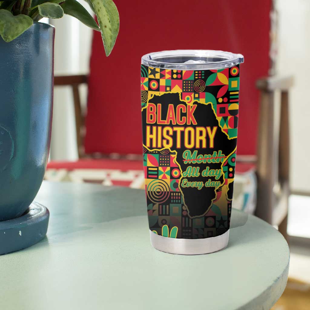 Black History Month Tumbler Cup I'm Black And I'm Proud LT15