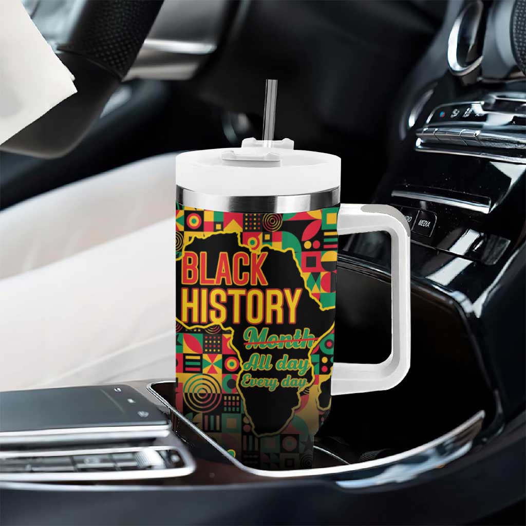 Black History Month Tumbler With Handle I'm Black And I'm Proud LT15