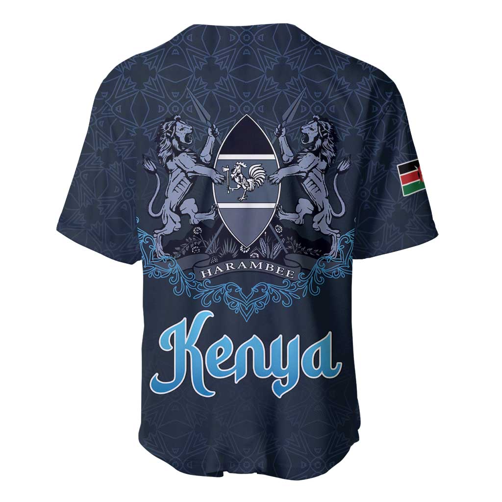 Happy Eid Al-Adha Baseball Jersey Kenya Mubarak LT15