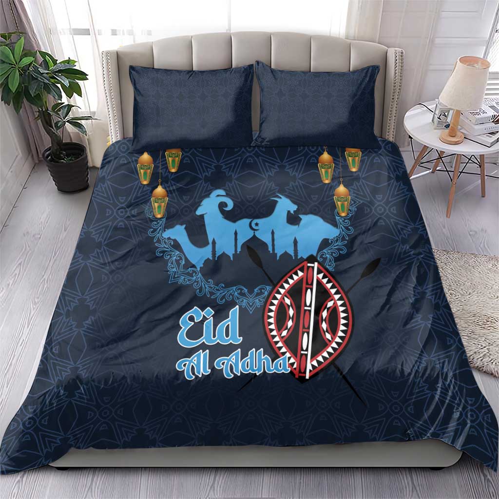 Happy Eid Al-Adha Bedding Set Kenya Mubarak LT15