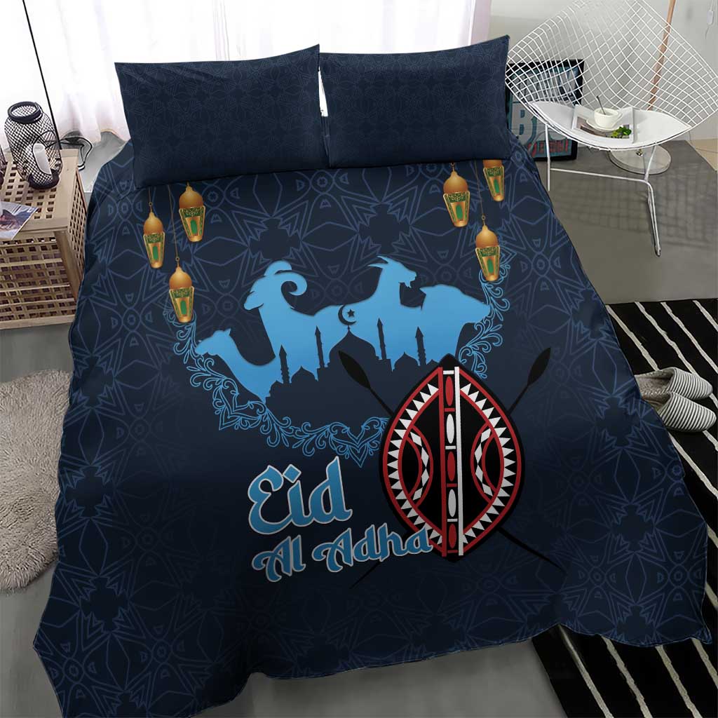 Happy Eid Al-Adha Bedding Set Kenya Mubarak LT15