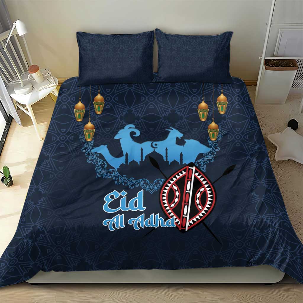 Happy Eid Al-Adha Bedding Set Kenya Mubarak LT15