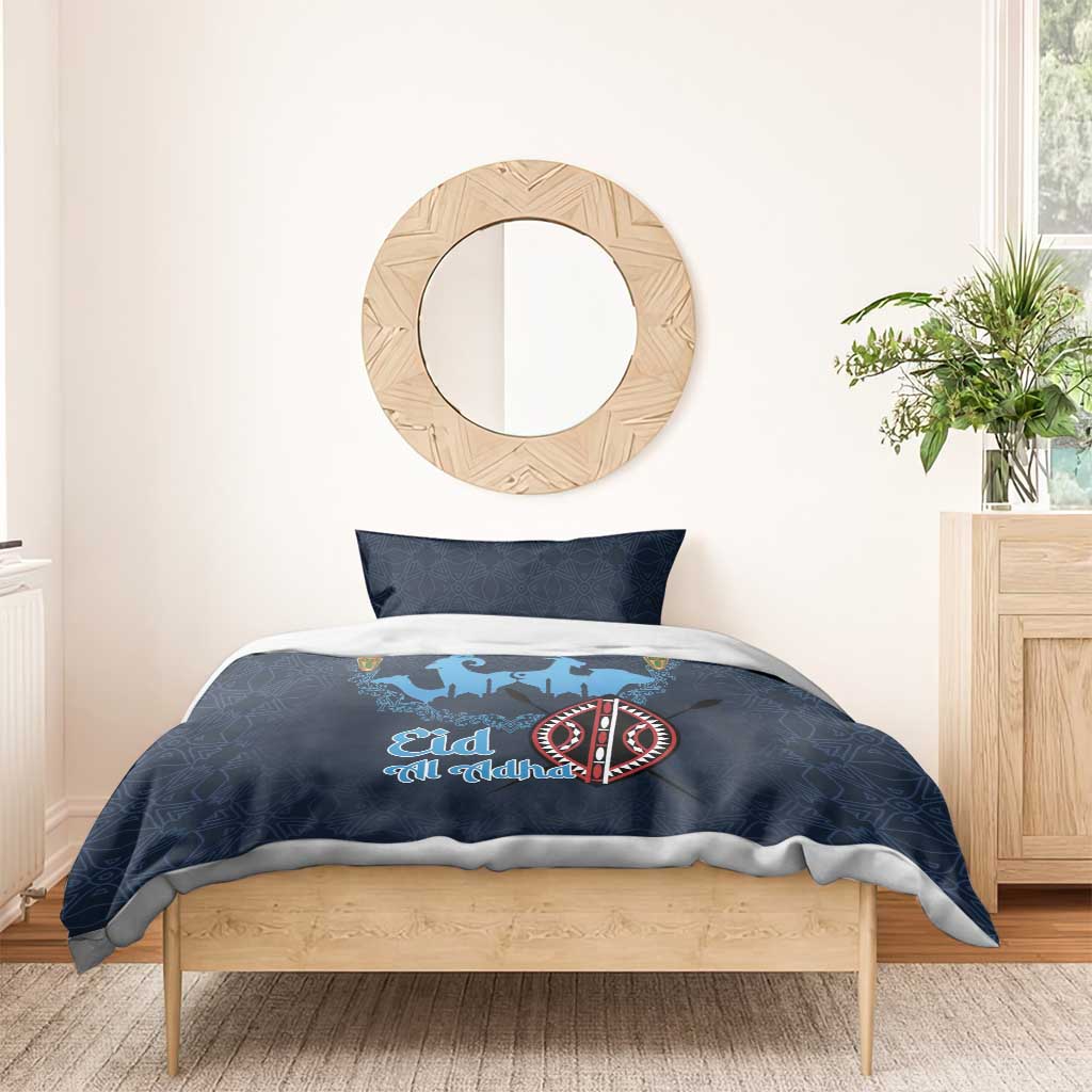 Happy Eid Al-Adha Bedding Set Kenya Mubarak LT15