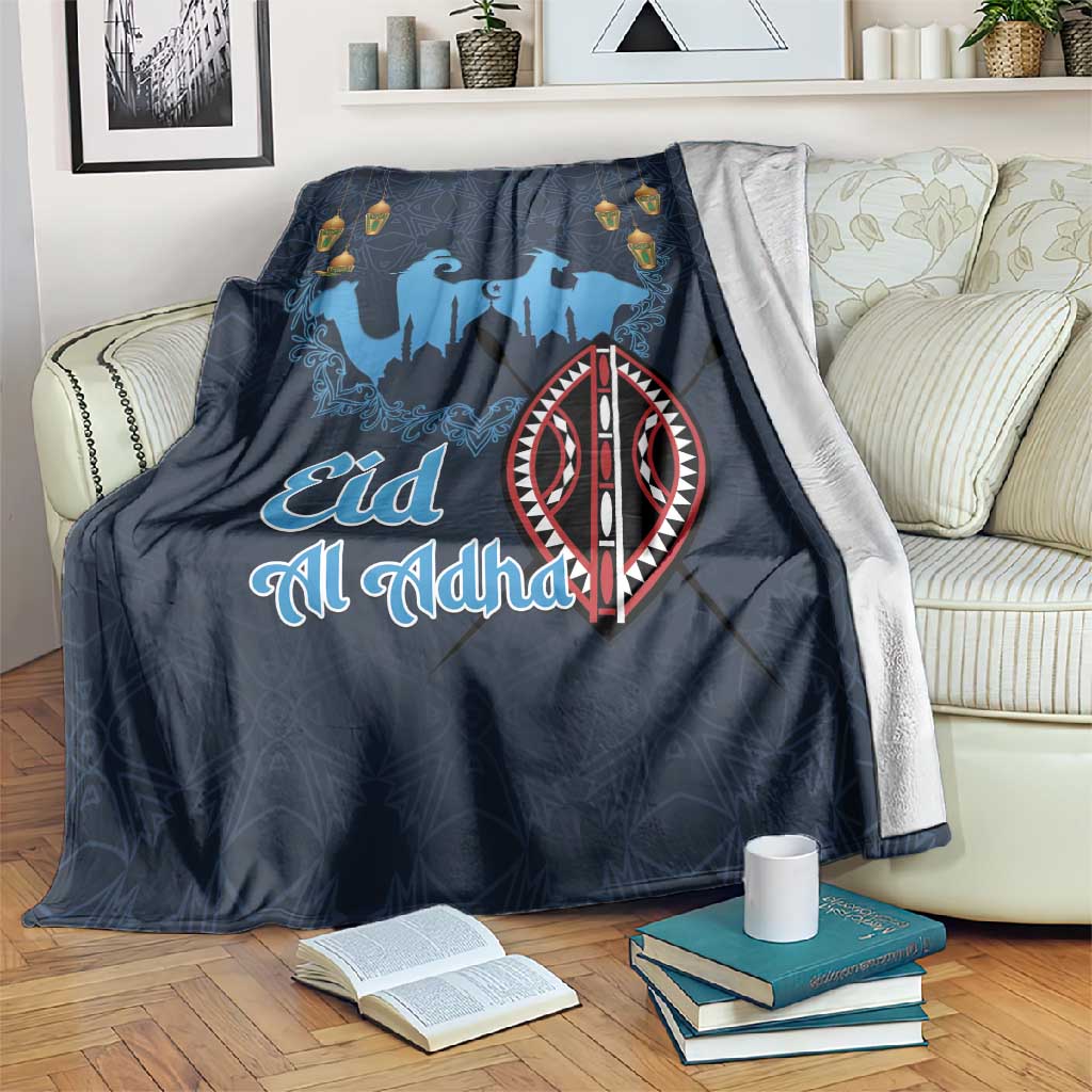 Happy Eid Al-Adha Blanket Kenya Mubarak LT15