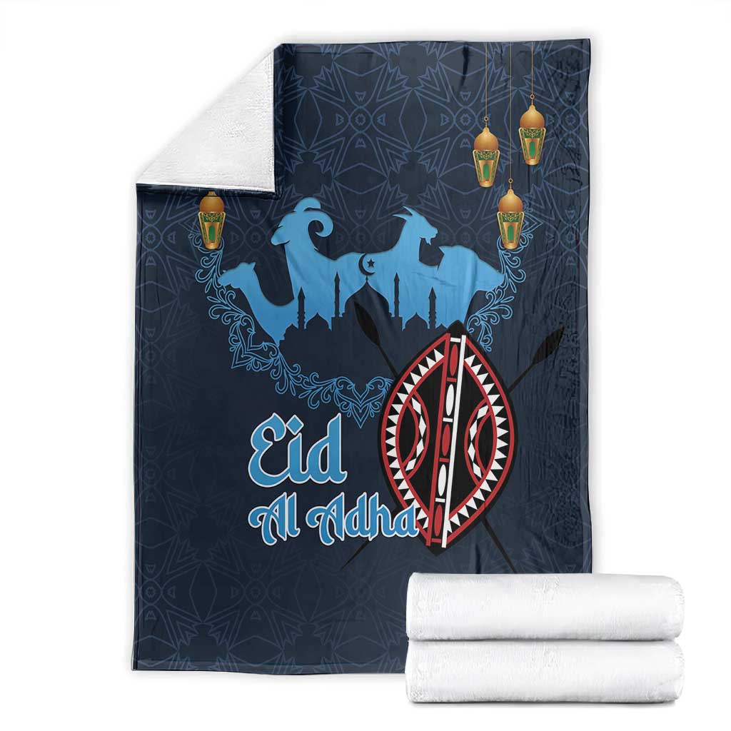 Happy Eid Al-Adha Blanket Kenya Mubarak LT15