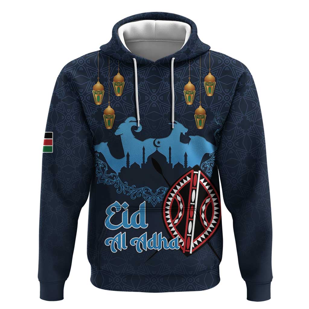 Kenya Happy Eid Mubarak Hoodie Eid Al-Adha LT15