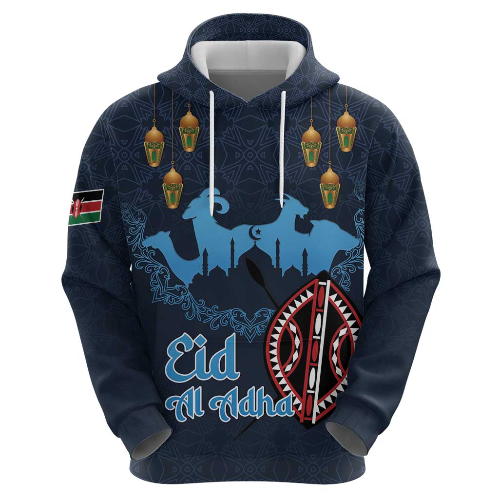 Kenya Happy Eid Mubarak Hoodie Eid Al-Adha LT15