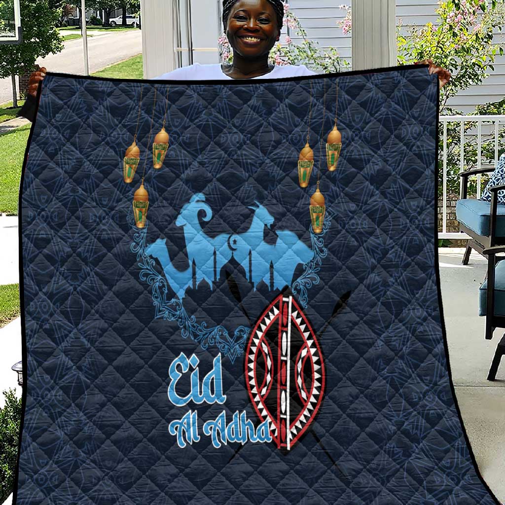 Happy Eid Al-Adha Quilt Kenya Mubarak LT15