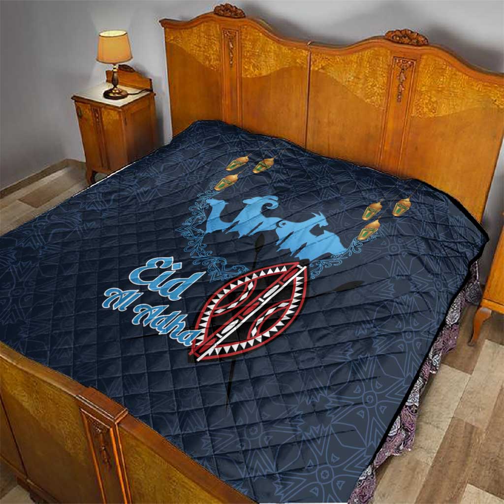 Happy Eid Al-Adha Quilt Kenya Mubarak LT15