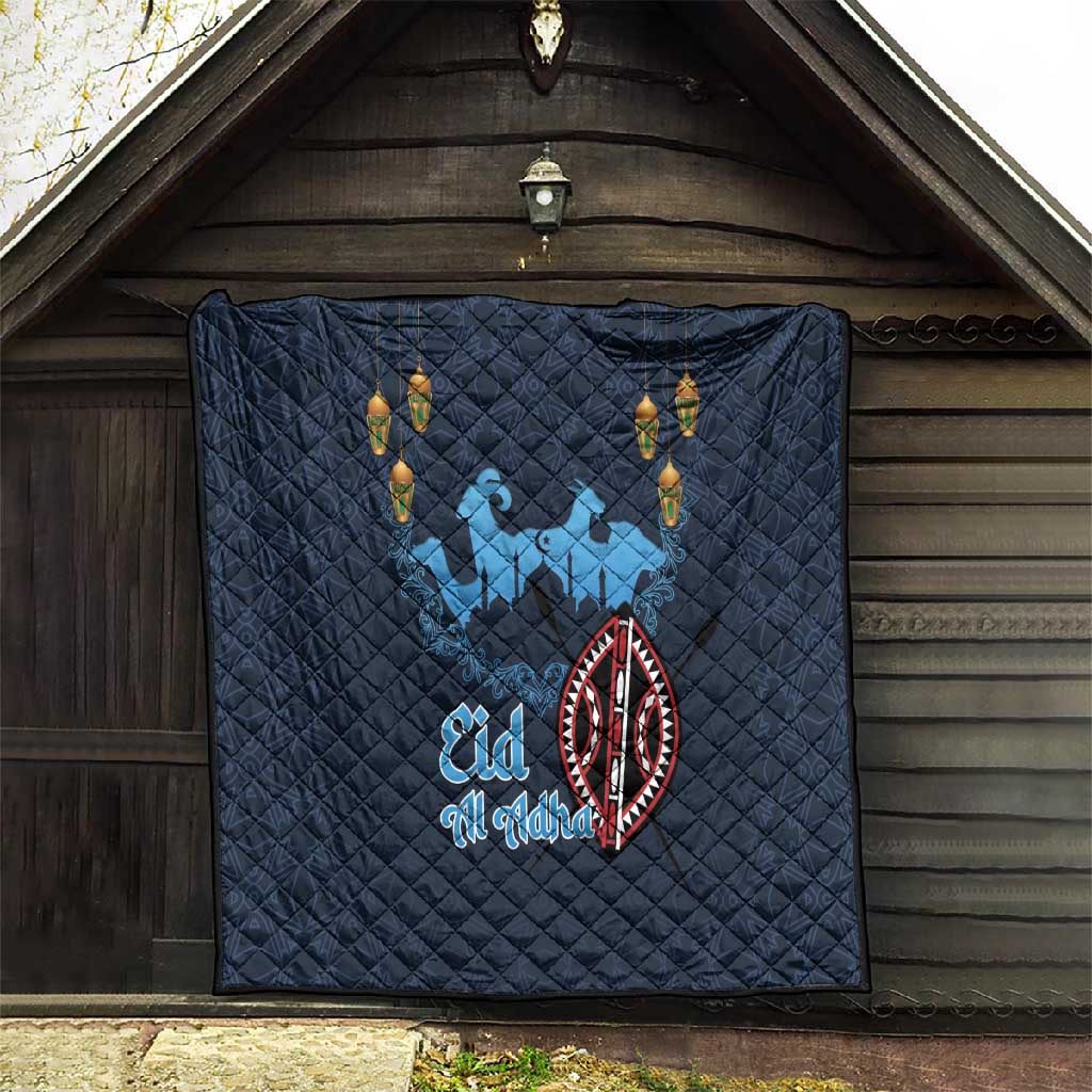 Happy Eid Al-Adha Quilt Kenya Mubarak LT15