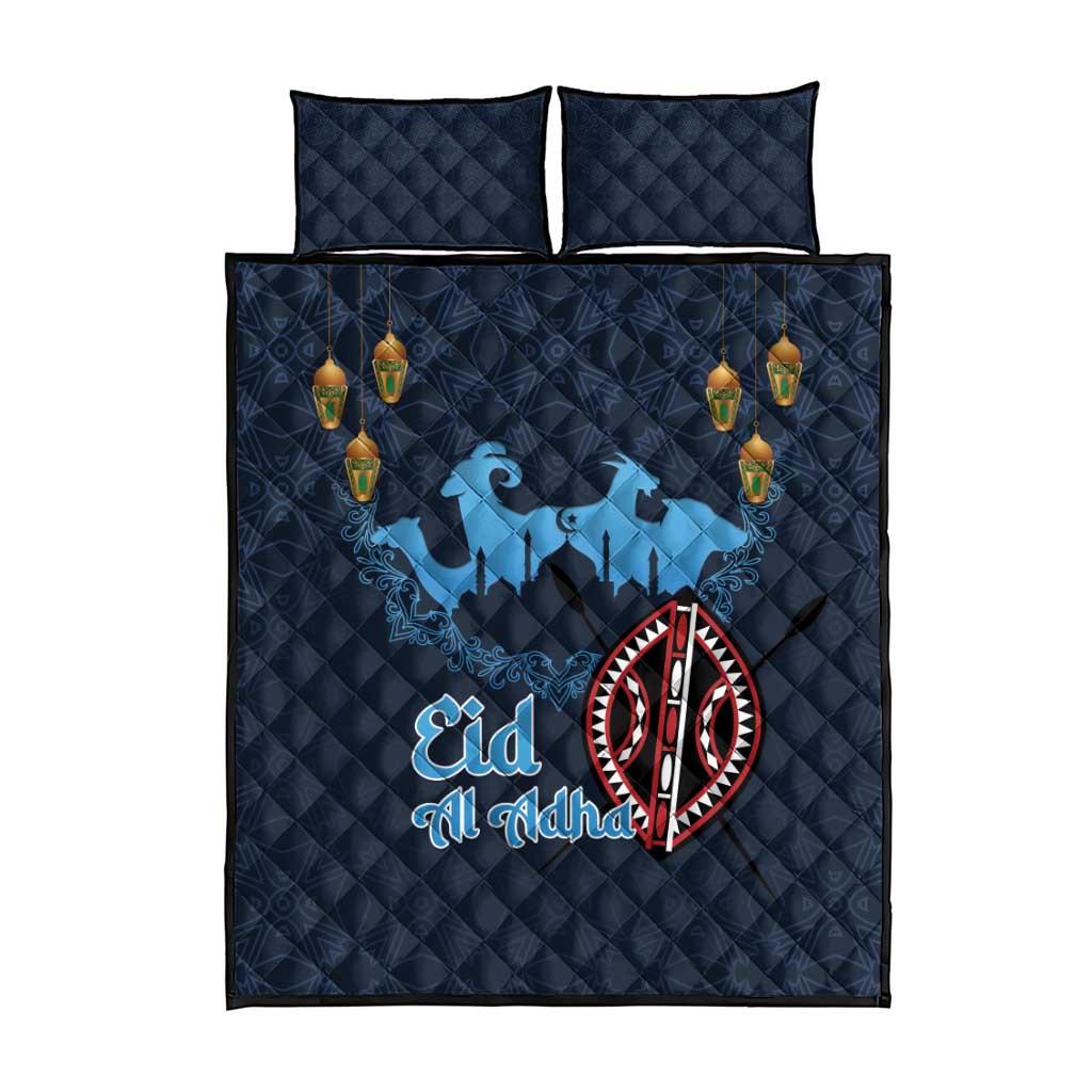 Happy Eid Al-Adha Quilt Bed Set Kenya Mubarak LT15
