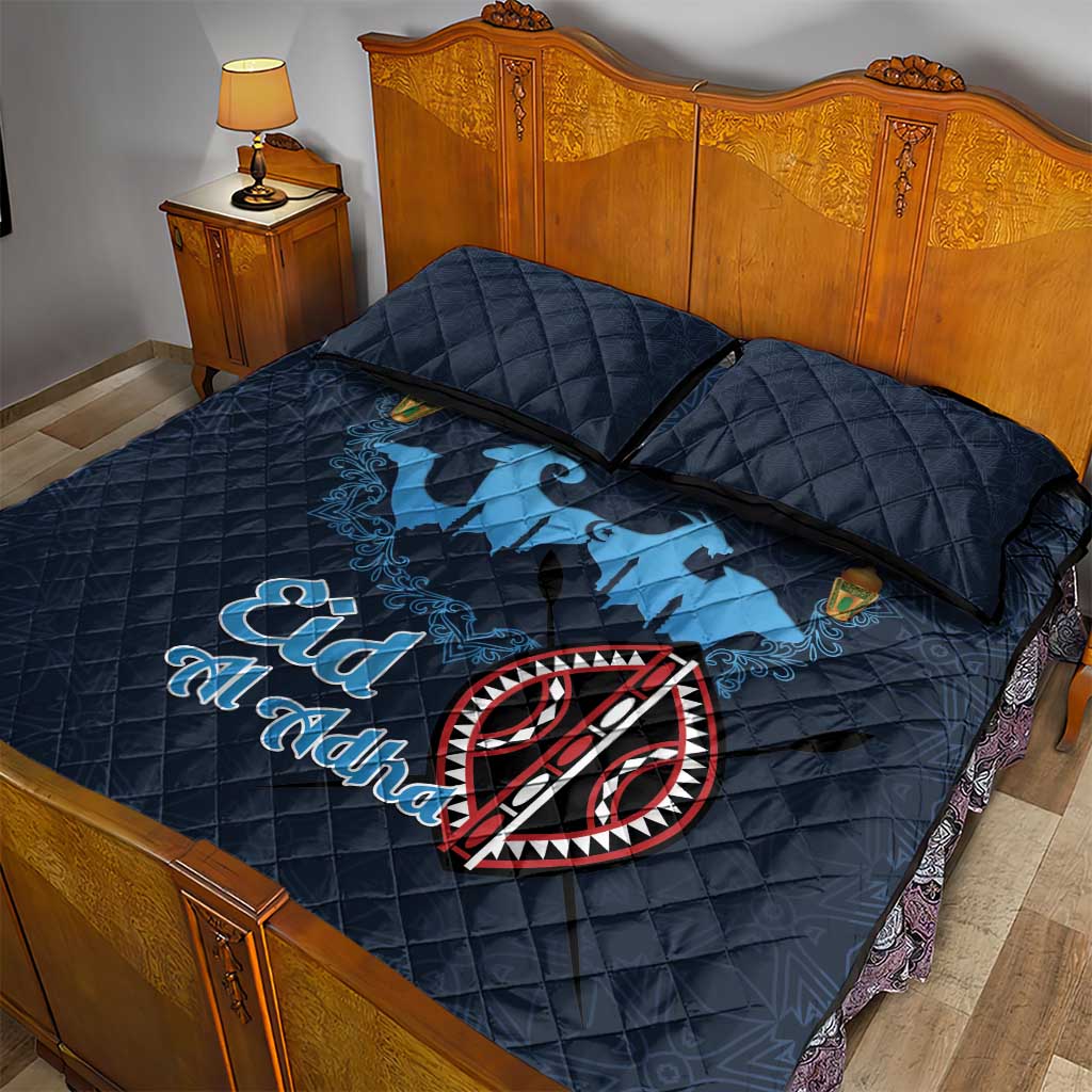 Happy Eid Al-Adha Quilt Bed Set Kenya Mubarak LT15