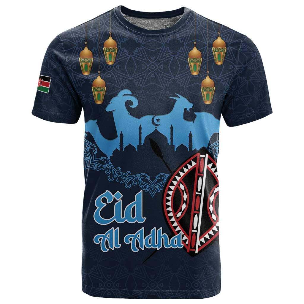 Happy Eid Al-Adha T shirt Kenya Mubarak LT15