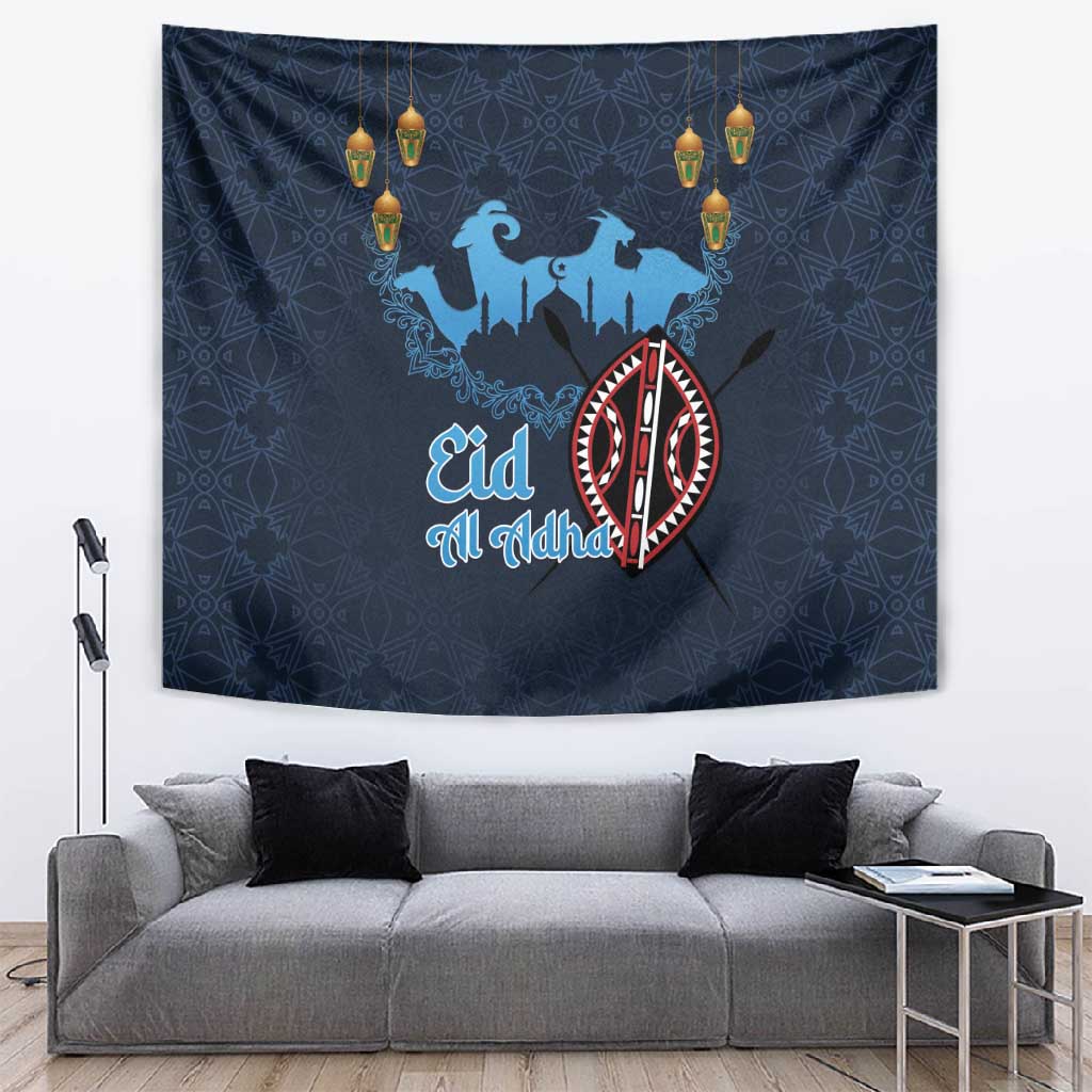 Happy Eid Al-Adha Tapestry Kenya Mubarak LT15