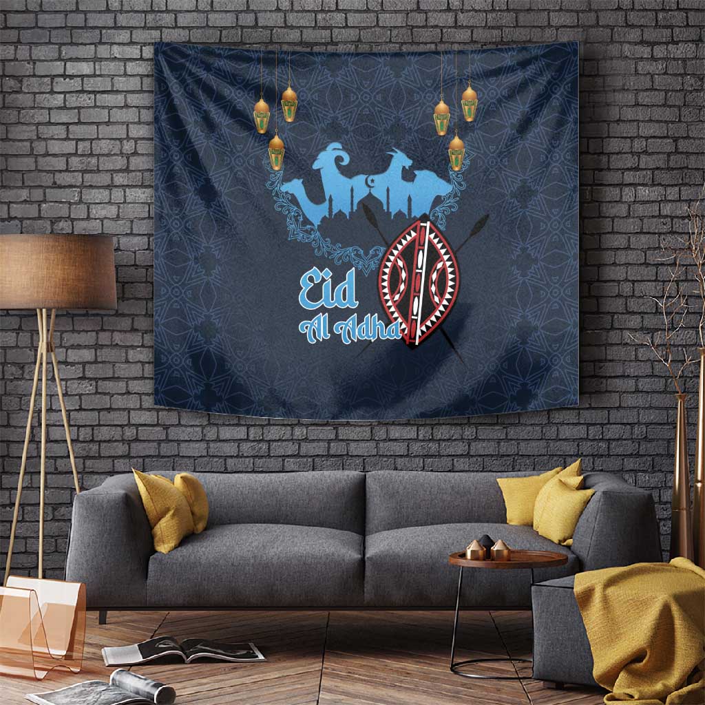 Happy Eid Al-Adha Tapestry Kenya Mubarak LT15