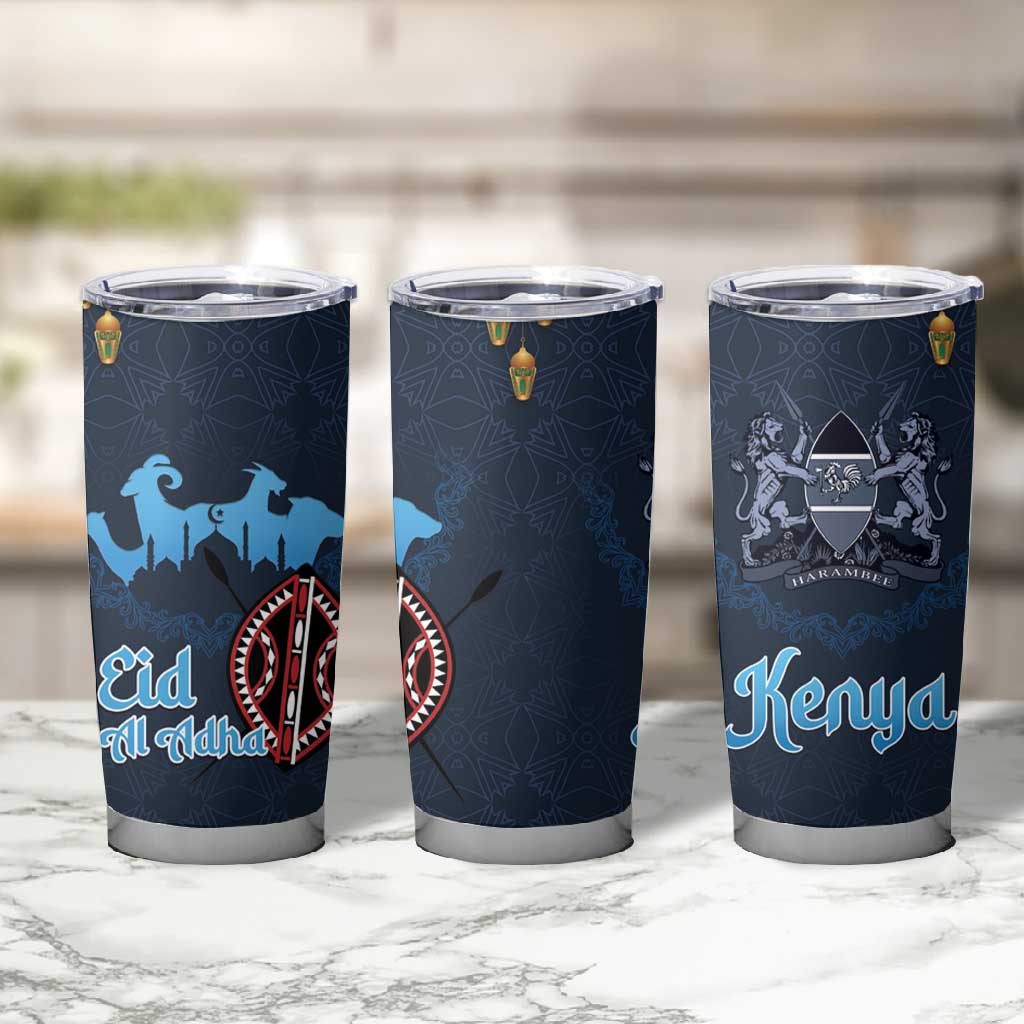Happy Eid Al-Adha Tumbler Cup Kenya Mubarak LT15